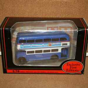 EFE 15604 Routemaster Blue Essex Radio Southend Transport 1:76 Scale
