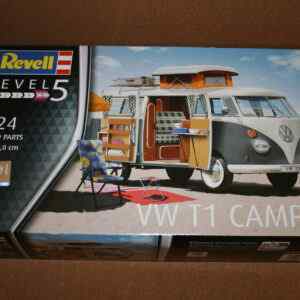 Revell 07674 VW T1 Camper Van Model Kit 1/24 Scale