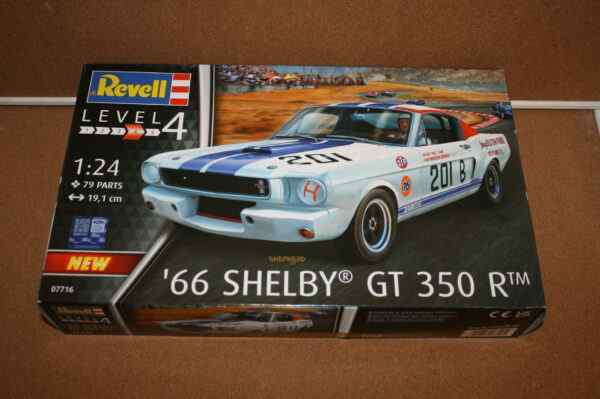 Revell 07716 1965 Shelby GT 350 R Maquette en plastique non construit/non peint échelle 1:24