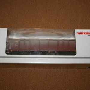 Marklin 00753-05 Large Open Wagon with Load (Weathered) HO Scale