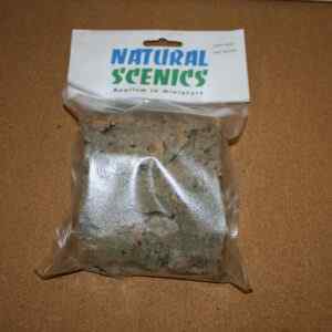 Natural Scenics CB-HCN-AS Cork Bark Half Round Curve Piece supplied in Plastic Bag All Gauges