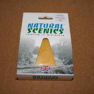 Natural Scenics SC-F012-S Scatter Honey Yellow Fine Small Packet All Gauges