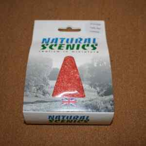 Natural Scenics SC-C020-S Scatter Traffic Red Coarse Small Packet All Gauges