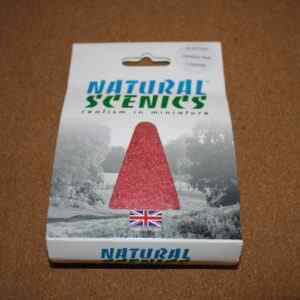 Natural Scenics SC-C023-S Scatter Venetian Red Coarse Small Packet All Gauges