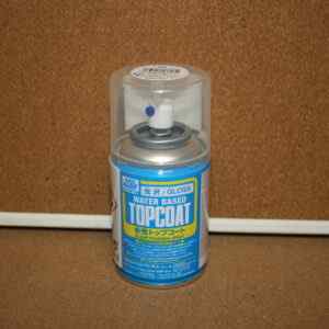 Mr Hobby B501 Gloss Topcoat Spray (Varnish) 86ml Can