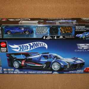 Home 2022 1 Hot Wheels Speed Cadillac Project GTP Hypercar (Brick Build) 1:32 Scale
