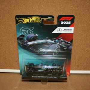 Home 2022 10 Hot Wheels Premium 2025 Mercedes AMG Petronas Formula 1 Team #63 George Russell 1:64 Scale