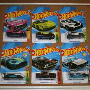 Home 2022 4 Hot Wheels Basic Single Car Assortments (Tall Card) 1:64 Scale