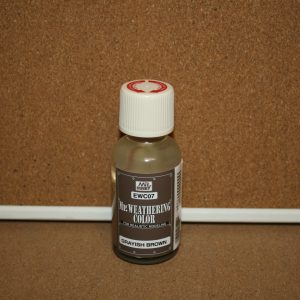 Mr Hobby EWC-07 Weathering Color Greyish Brown 40ml Bottle