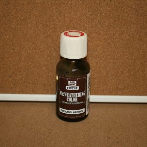 Mr Hobby EWC-02 Weathering Color Ground Brown 40ml Bottle