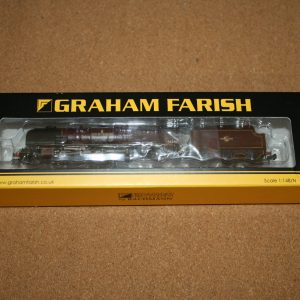 Graham Farish 372-183 Princess Coronation Class 46240 "City of Coventry" BR Crimson Late Crest DCC Ready  Pre-Owned