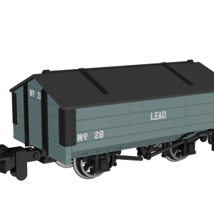 Rapido 990404 Peaked Roof Van Grey "Lead" Plain Grey No.28 009 Scale
