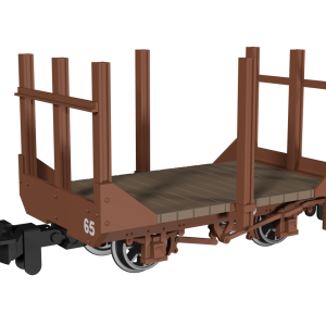Rapido 990705 Stake Wagon Plain Rusty Brown No.65 009 Scale