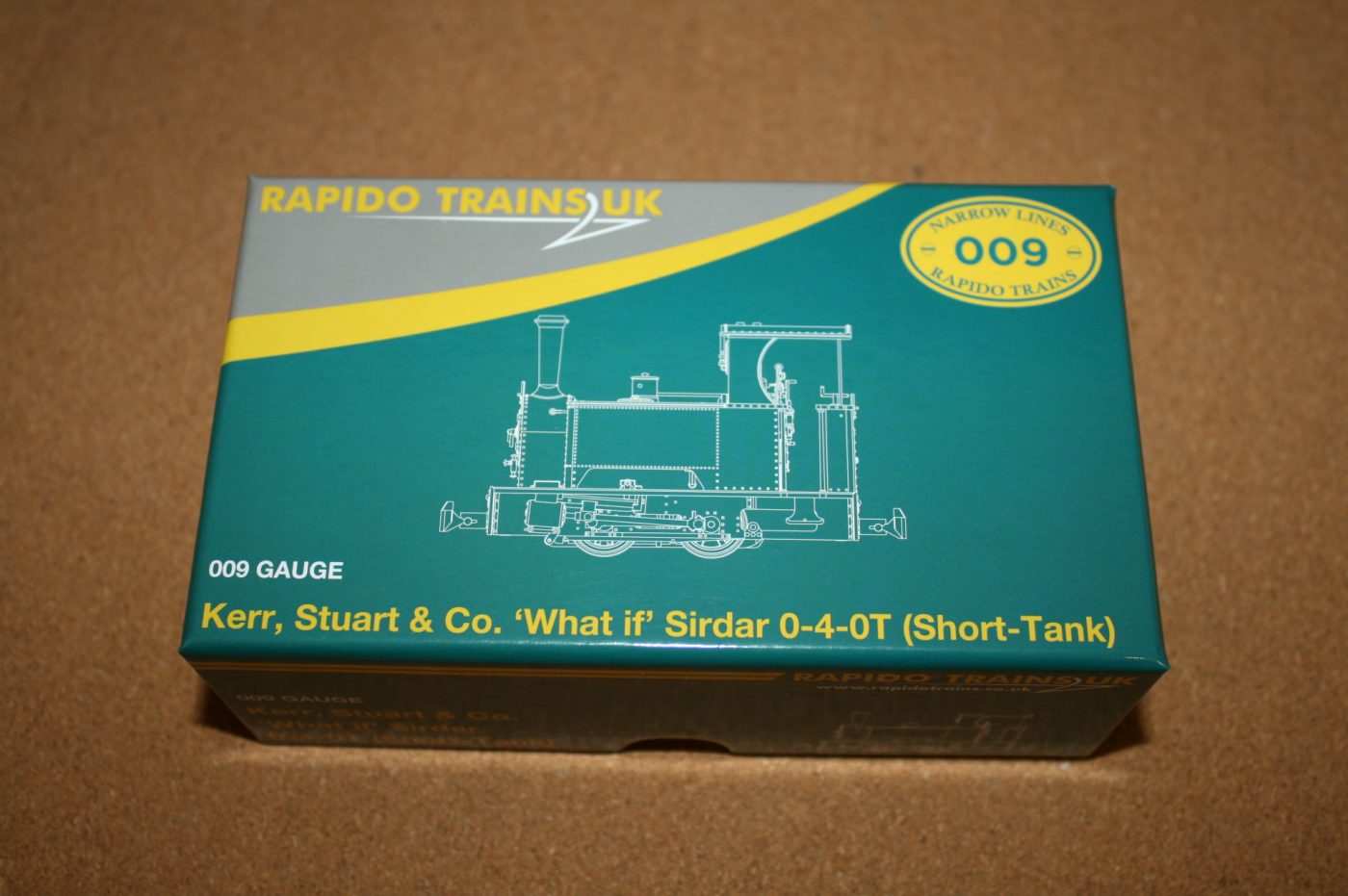 Rapido 986202 Kerr Stuart Sidar Short Tank (What if) Lined Dark Blue DCC Ready 009 Scale 3 Rapido 986202 Kerr Stuart Sidar Short Tank (What if) Lined Dark Blue DCC Ready 009 Scale - Image 3