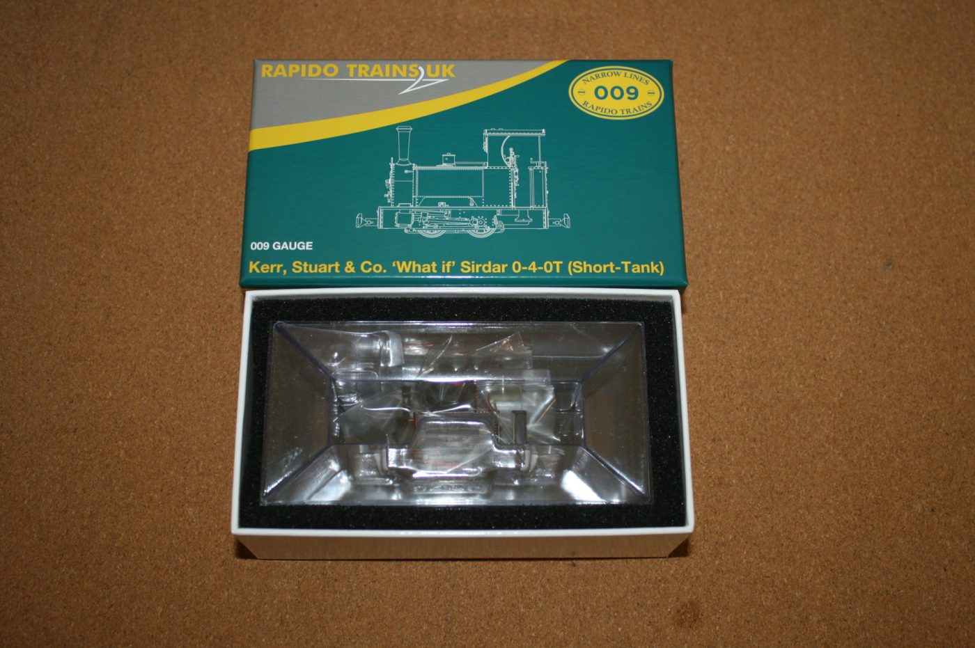 Rapido 986202 Kerr Stuart Sidar Short Tank (What if) Lined Dark Blue DCC Ready 009 Scale 2 Rapido 986202 Kerr Stuart Sidar Short Tank (What if) Lined Dark Blue DCC Ready 009 Scale - Image 2