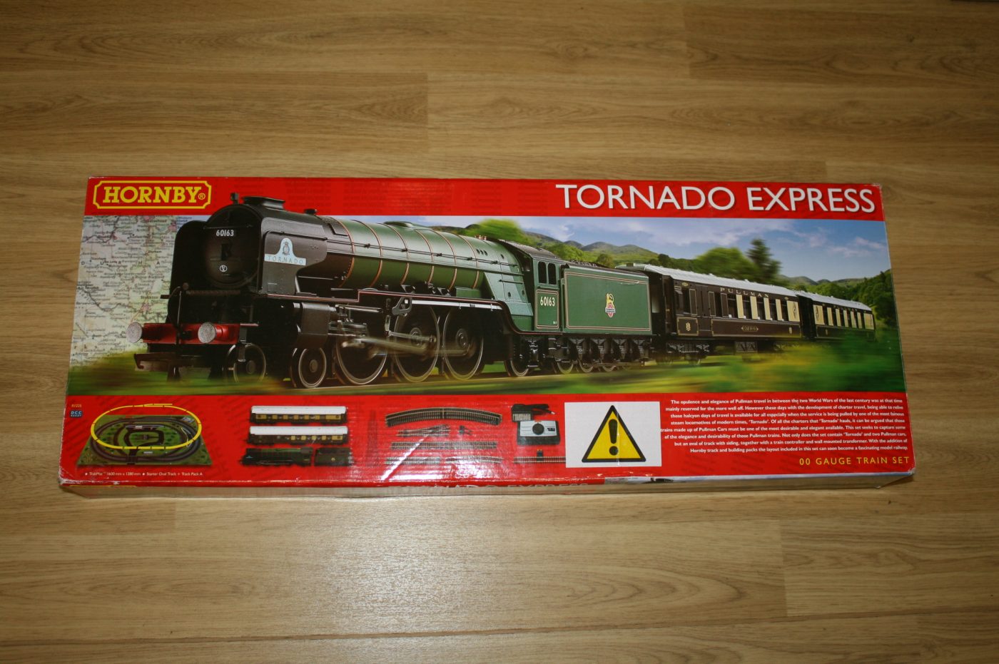 Hornby R1225 Tornado Express Train Set DCC Ready Pre-Owned 1 Hornby R1225 Tornado Express Train Set DCC Ready Pre-Owned