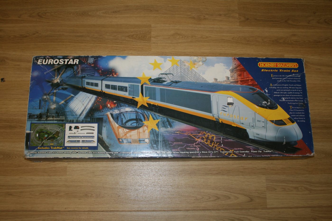 Hornby R816 EuroStar Train Set Pre Owned See Details In Description 1 Hornby R816 EuroStar Train Set Pre Owned See Details In Description