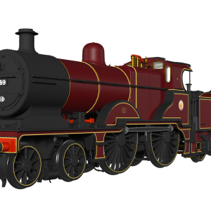 Home 2022 2 Rapido 974006 MR 483 No.549 LMS Crimson (Cabside Roundel) DCC Ready
