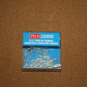 Peco Lectrics PL31 Push on Terminal Connectors & Insulating Shrouds