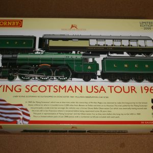 Hornby R2953 The Flying Scotman USA Tour Train Pack Pre-Owned Limited Edition of 2000 DCC Ready
