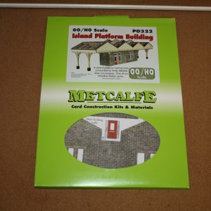 Metcalfe PO322 Island Platform Building OO/HO Scale Card Kit