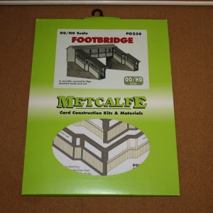 Metcalfe PO236  Footbridge OO/HO Scale Card Kit
