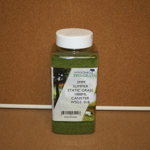 WWScenics WSG2-018 2mm Summer Static Grass 1000ml Canister