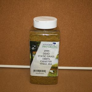 Home 2022 9 WWScenics WSG2-054 2mm Dead Static Grass 1000ml Canister