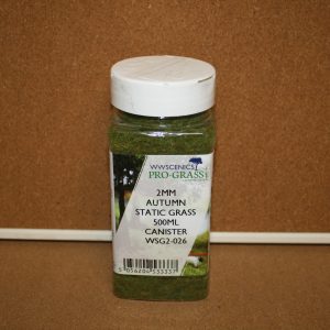 WWScenics WSG2-026 2mm Autumn Static Grass 500ml Canister