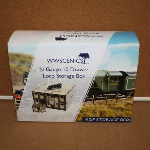 Peco WWScenics WSLO16 N Gauge Storage Box made from MDF