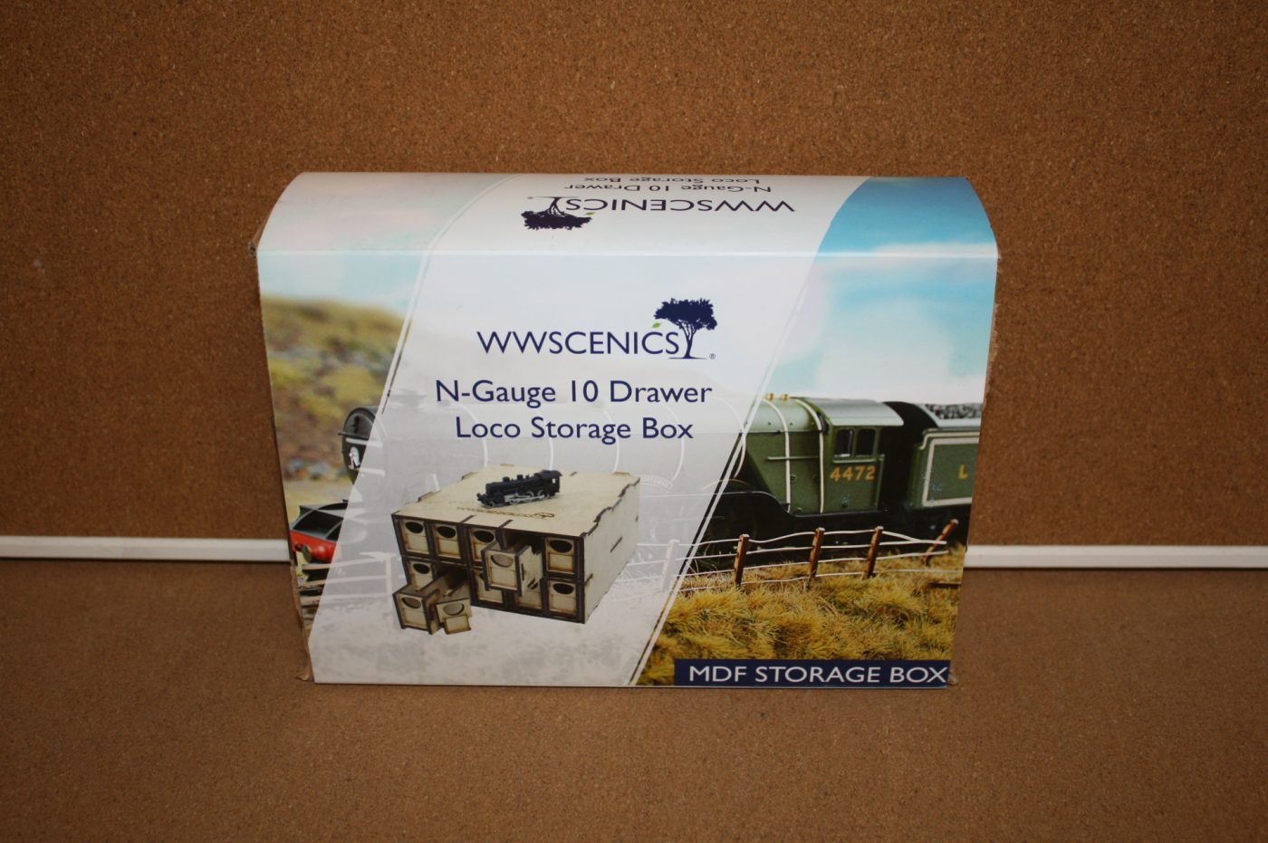 Peco WWScenics WSLO16 N Gauge Storage Box made from MDF 1 Peco WWScenics WSLO16 N Gauge Storage Box made from MDF