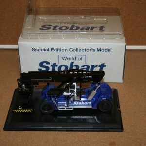Atlas Oxford Diecast 4664104 Konecranes Reach Stacker RS02 'World of Stobart' (Haulage) 1:76 Scale